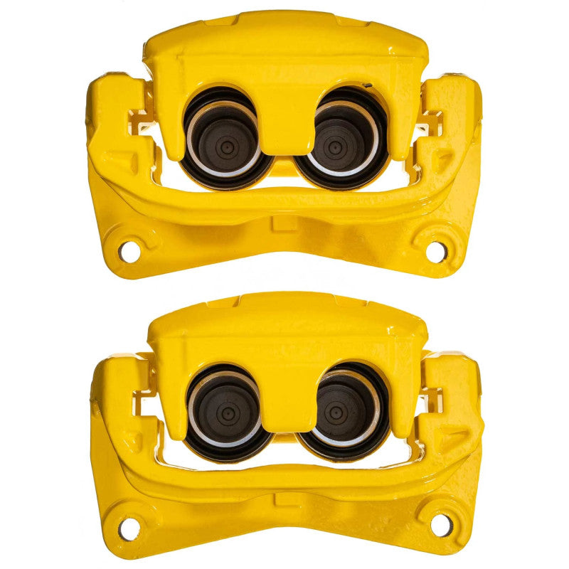 PSB Yellow Calipers - Power Stop 17-20 Toyota 86 Front Yellow Caliper w/Bracket (Pair)