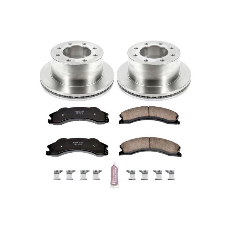 PSB Autospecialty Rotor - Power Stop 11-19 GMC Sierra 3500 HD Rear Autospecialty Brake Kit