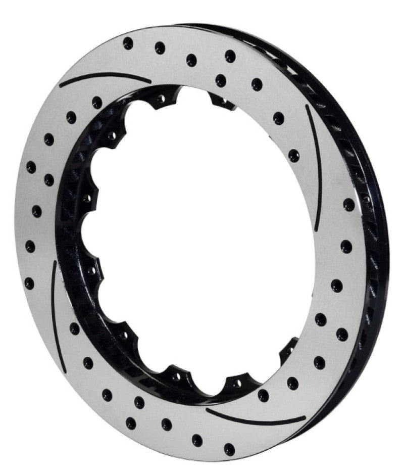 WIL Rotors - Wilwood Rotor-SRP48 SPC-37-LH-BLK-Drill 13.06 x 1.25 - 12 on 8.75in