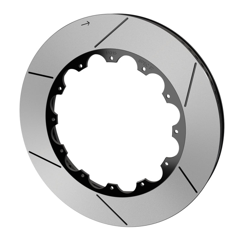 WIL Rotors - Wilwood Rotor-SV-GT 72 SPC-37 -RH 14.25 x 1.25 - 12 on 8.75in (Black)