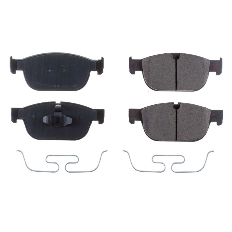 PSB Z17 Evolution Brake Pads - Power Stop 2019 Volvo S60 Front Z17 Evolution Ceramic Brake Pads w/Hardware