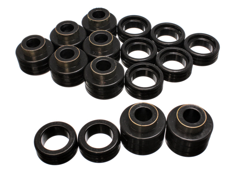 ES Body Mounts - Black - Energy Suspension Chevy Xtra Cab 2&4Wd Body Mts - Black