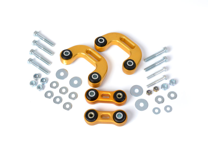 WL Sway Bar Links - Whiteline 93-00 & 03-07 Subaru Impreza Non-Turbo Front&Rear Sway bar link conv kit - extra h/d alloy