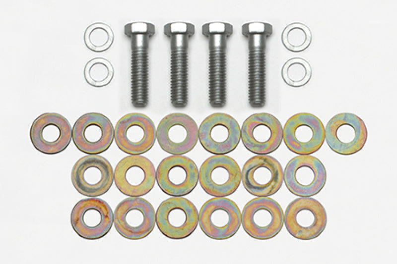 WIL Bolt Kit - Wilwood - Bracket Bolt Kit 3/8-16x1.50 Large ,W/ Washers + Shims