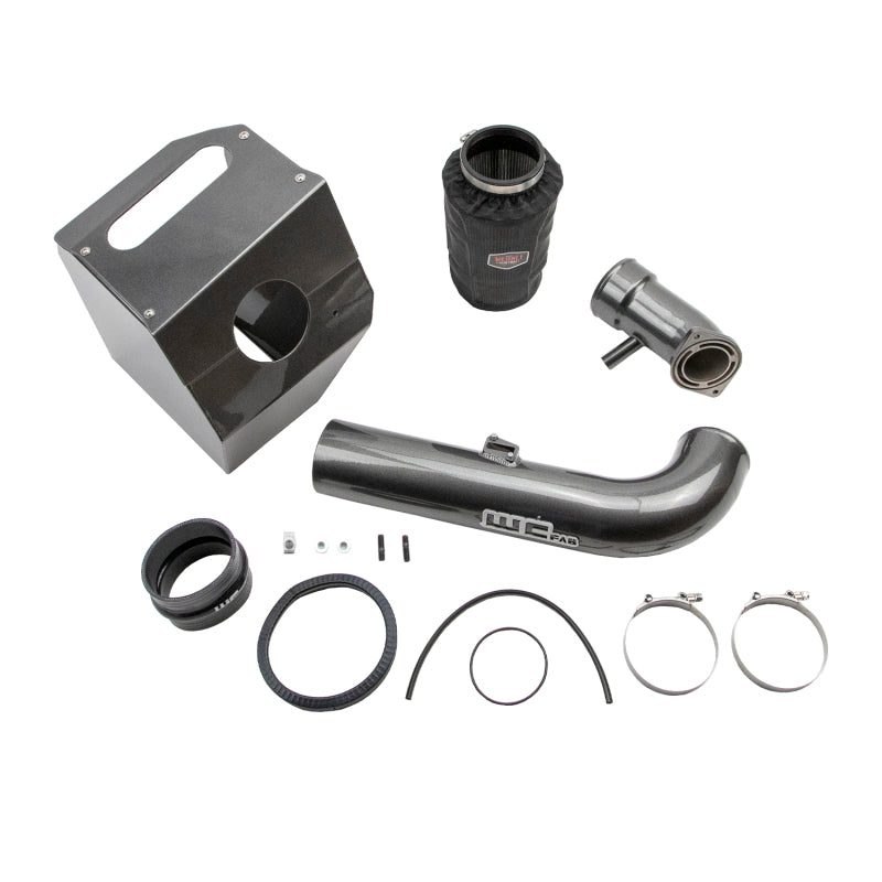 WCF Intake Kit - Stage 2 - Wehrli 17-19 Duramax L5P 4in. Stage 2 Intake Kit - Gun Metal