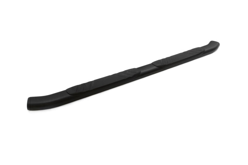 LND Nerf Bars - Black - Lund 07-17 Chevy Silverado 1500 Ext. Cab (Excl. 11-17 Diesel Model) 5in. Oval Bent Nerf Bars - Black