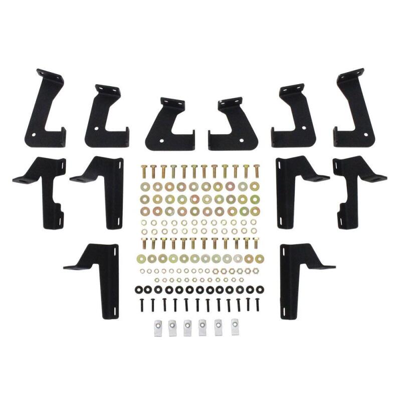 WES Nerf Bars - HDX Drop - Westin/HDX 07-17 Jeep Wrangler Unlimited Drop Nerf Step Bars - Textured Black
