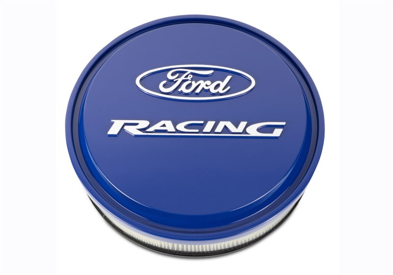 FR Air Cleaners - Ford Racing Blue Slant Edge Air Cleaner