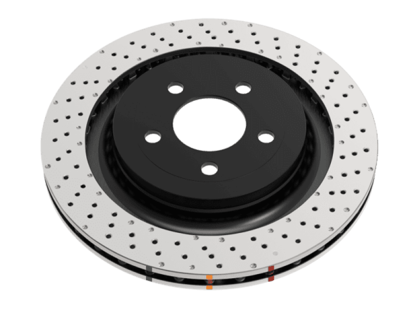 DBA 4000 Series Drilled Rotors - DBA 2005 Chrysler Crossfire SRT-6 Rear 4000 Series Drilled Rotor