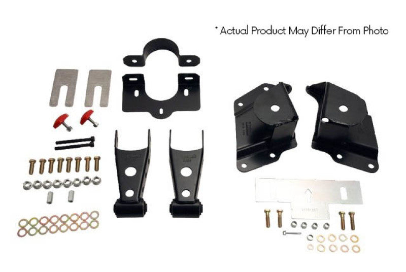 BT Shackle Kit - Belltech SHACKLE AND HANGER KIT 97-03 F150 ALL 4inch