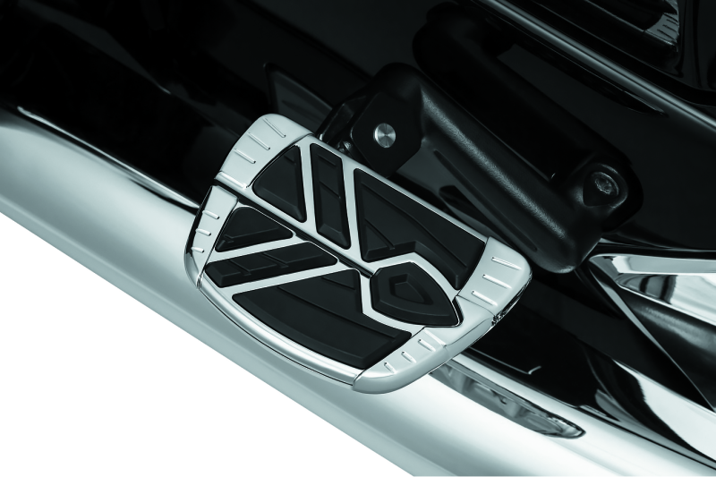 KUR Mini Boards B - Kuryakyn Spear Mini Boards Without Adapter Chrome