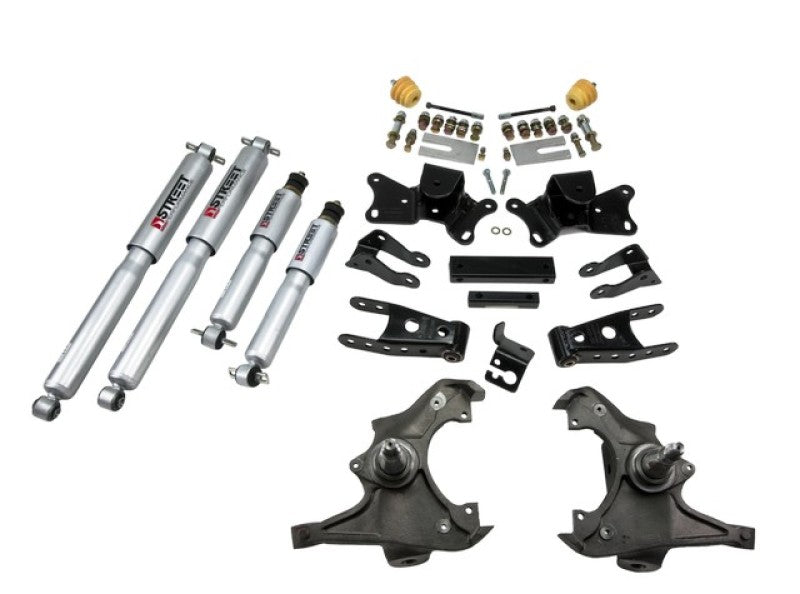 BT Lower Kit w SP Shocks - Belltech LOWERING KIT WITH SP SHOCKS