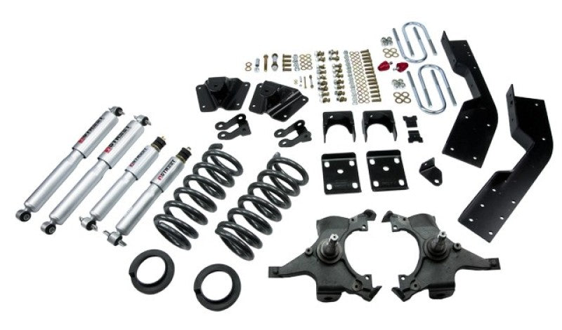 BT Lower Kit w SP Shocks - Belltech LOWERING KIT WITH SP SHOCKS
