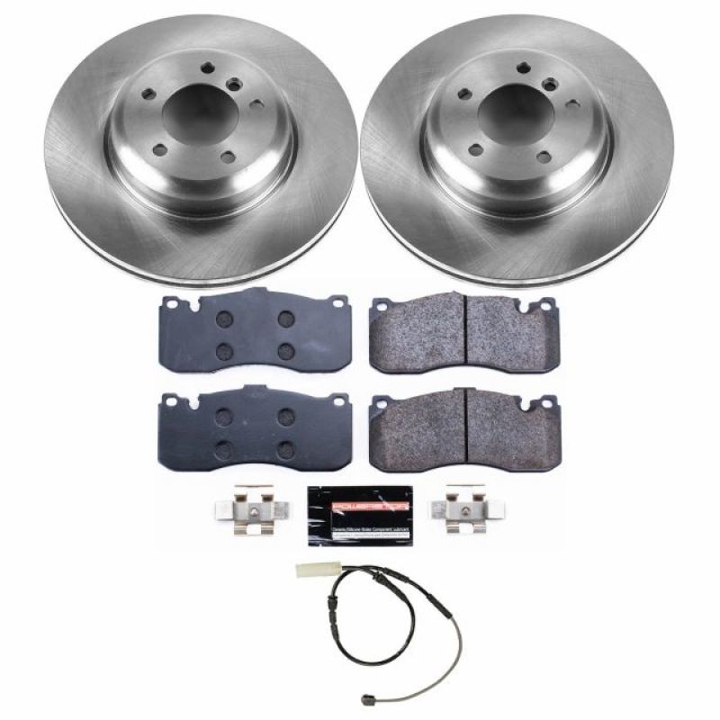 PSB Track Day Kit - Power Stop 11-13 BMW 135i Front Track Day Brake Kit