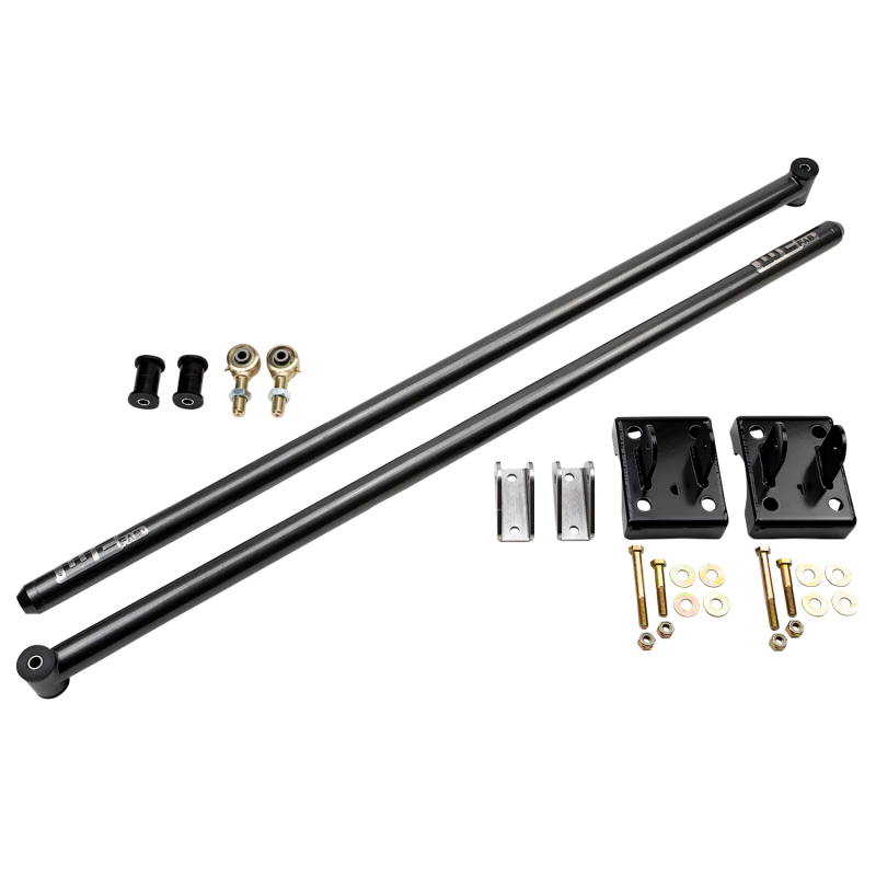 WCF Traction Bar - Wehrli 11-19 Chevy & GMC Duramax RCLB/CCSB/ECSB 60in. Traction Bar Kit - Bengal Silver