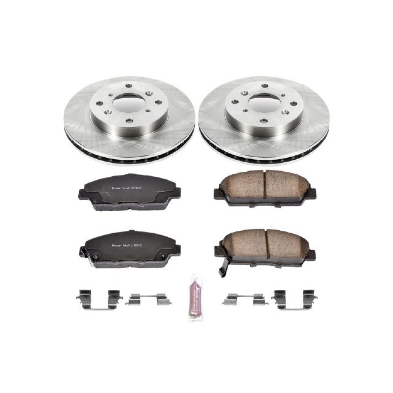 PSB Autospecialty Kit - Power Stop 92-96 Honda Prelude Front Autospecialty Brake Kit