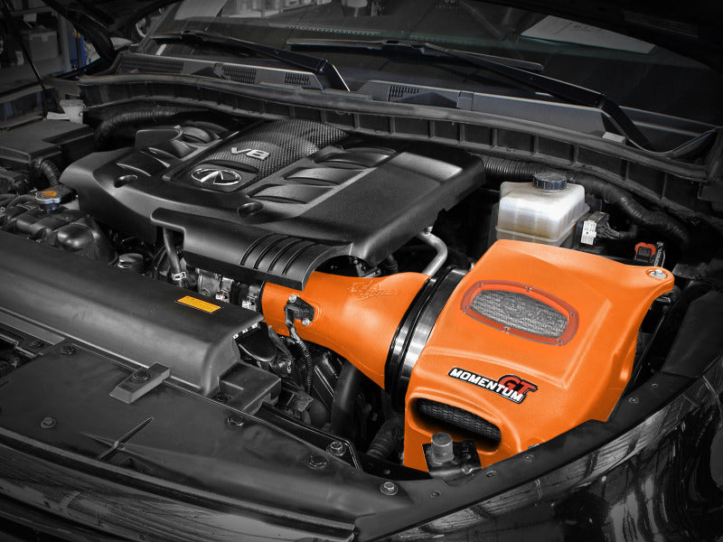 AFE Momentum GT Cold Air Intakes - aFe Momentum Sealed Intake Nissan Armada 17-24/ Patrol 10-24 (Y62)/Infiniti QX80 14-24/ QX56 11-13