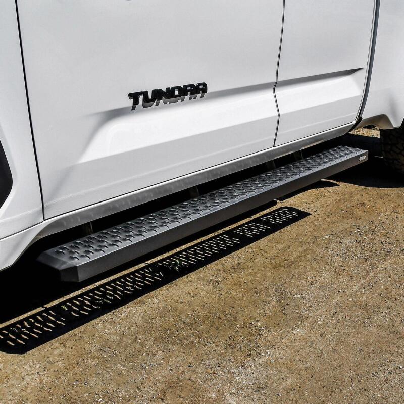 WES Running Boards - Grate - Westin Grate Steps Running Boards 79 in - Textured Black