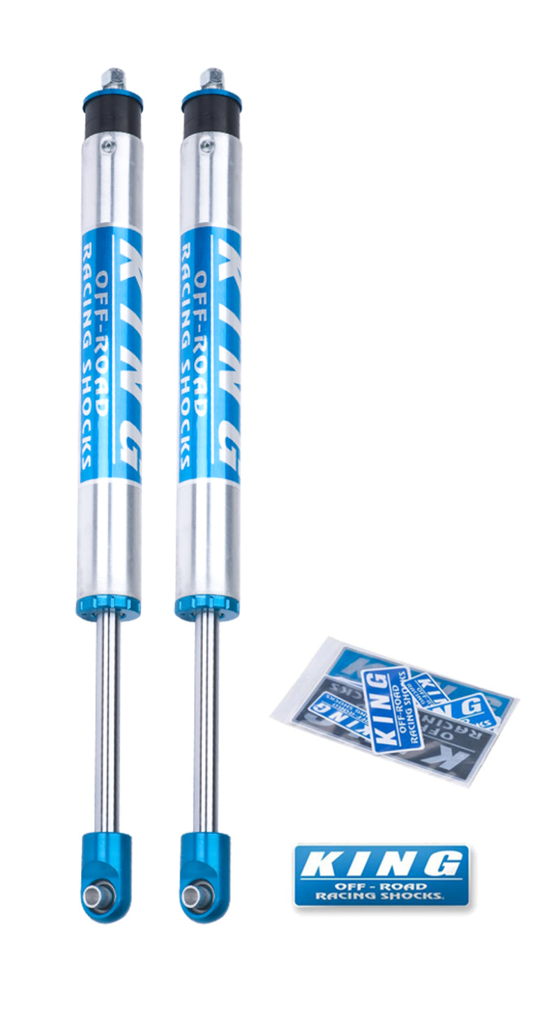 KIN 2.0 Shocks - King Shocks 07-18 Jeep Wrangler JK Front 2.0 Dia Internal Reservoir Shock 0-2in Lift (Pair)