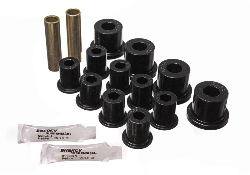 ES Spring/Shackle Bush - Black - Energy Suspension CJ Rear Spring Bushing - Black