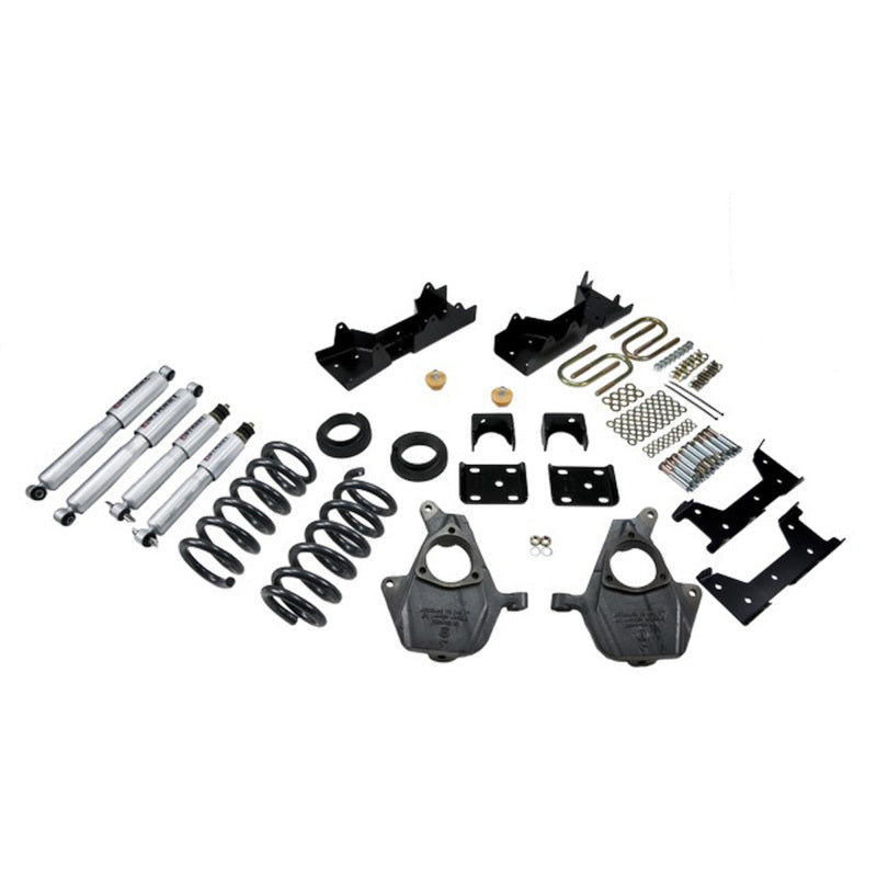 BT Lower Kit w SP Shocks - Belltech LOWERING KIT WITH SP SHOCKS