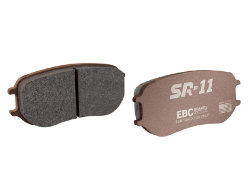 EBC SR-11 Brake Pad Sets - EBC Racing 01-13 Chevrolet Corvette C5/C6 5.7L/6.0L/6.2L Rear SR-11 Sintered Race Brake Pads