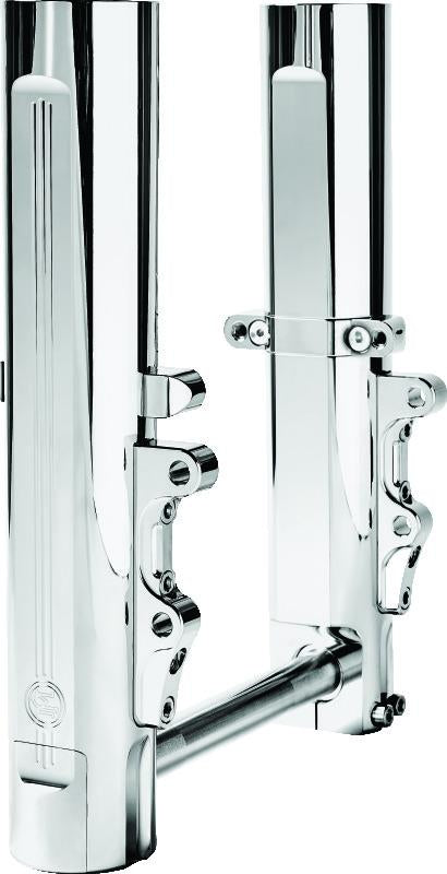 PFM Fork Legs - Performance Machine 14-Up Touring Lower Leg Assembly - Chrome