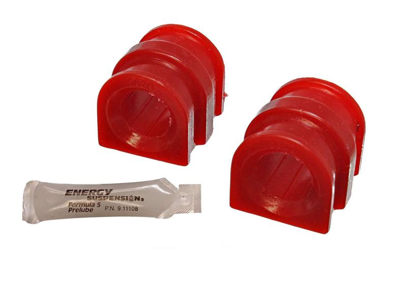 ES Sway Bar Bushings - Red - Energy Suspension 91-02 Saturn S-Series Red 28.5mm Front Sway Bar Bushings