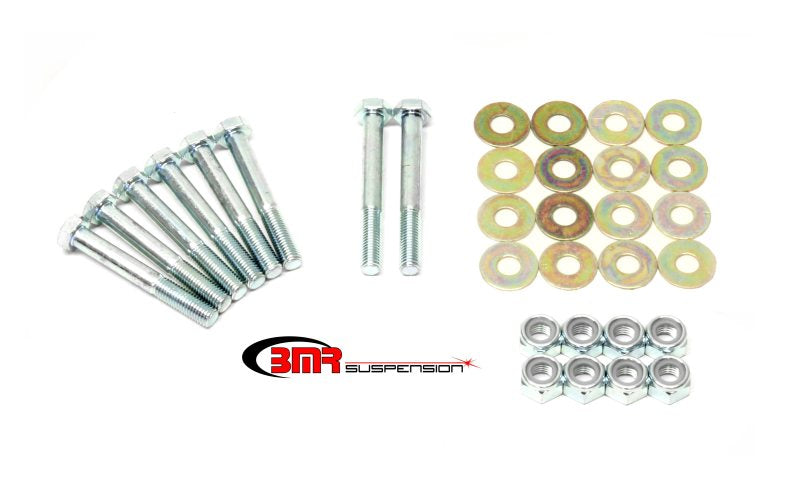 BMR Control Arms - BMR 78-87 G-Body Control Arm Hardware Kit Rear Upper And Lower - Zinc plated