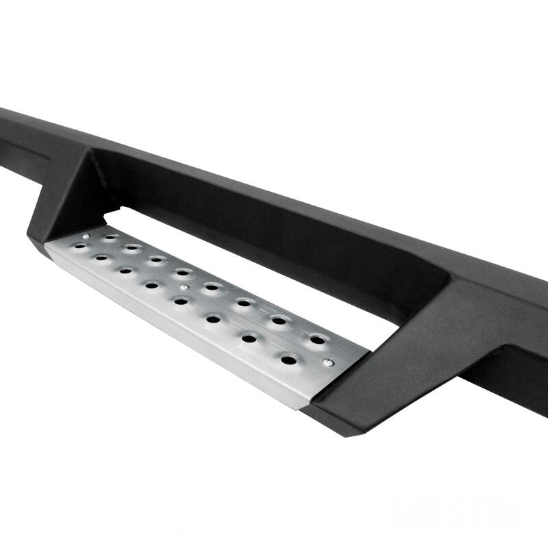 WES Nerf Bars - HDX Drop - Westin 07-18 Jeep Wrangler JKU 4dr. HDX Stainless Drop Nerf Step Bars - Tex. Blk