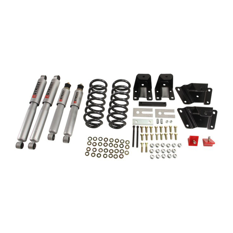 BT Lower Kit w SP Shocks - Belltech LOWERING KIT WITH SP SHOCKS