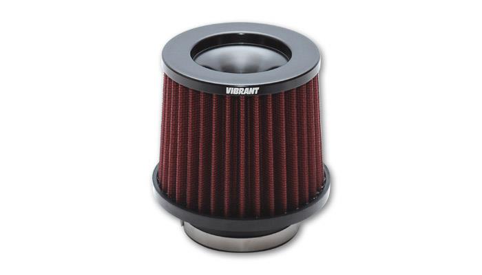 VIB Air Filters - Vibrant The Classic Performance Air Filter (5.25in O.D. Cone x 5in Tall x 3.5in inlet I.D.)