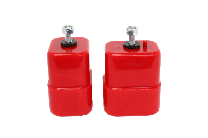 ES Bump Stops - Red - Energy Suspension 08-16 Ford F250/F350/F450 Super Duty Rear Bump Stop - Red