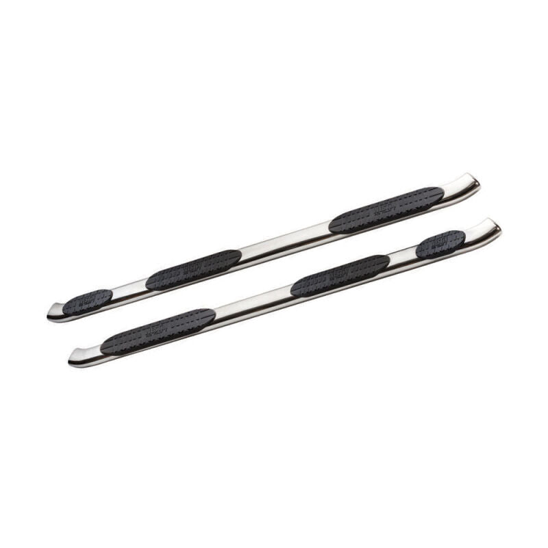 WES Nerf Bars - PRO TRAXX 5 - Westin 07-18 Chevy Silv 1500 Crew (5.5ft) Excl 2007 Classic PRO TRAXX 5 WTW Oval Nerf Step Bars - SS