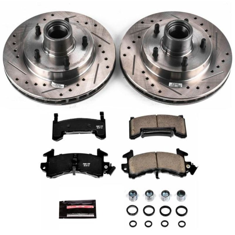PSB Z23 Evolution Kit - Power Stop 79-81 Buick Century Front Z23 Evolution Sport Brake Kit