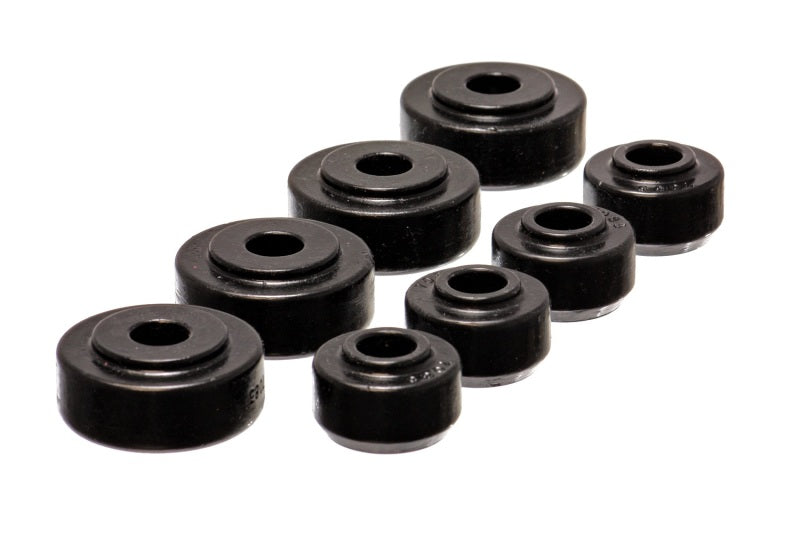 ES Strut Bushings - Black - Energy Suspension 86-95 Ford Taurus Black Rear Strut Rod Bushing Set (Sedan ONLY)
