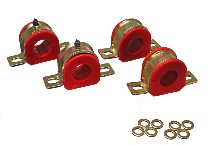 ES Grease Sway Bush - Red - Energy Suspension 1-1/4in GM Greaseable S/B Set - Red