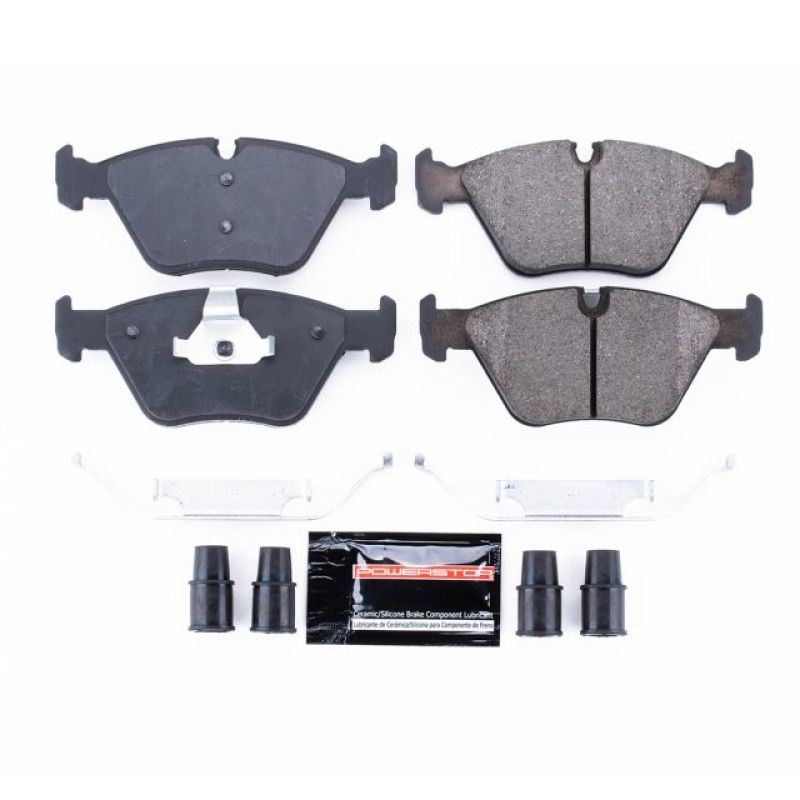 PSB Z23 Evolution Brake Pads - Power Stop 01-06 BMW 330Ci Front Z23 Evolution Sport Brake Pads w/Hardware