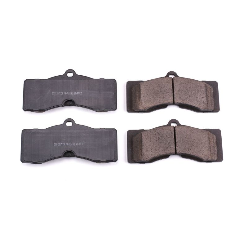PSB Z16 Evolution Brake Pads - Power Stop 1969 Chevrolet Camaro Front or Rear Z16 Evolution Ceramic Brake Pads