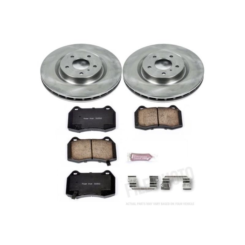 PSB Autospecialty Kit - Power Stop 03-04 Infiniti G35 Front Autospecialty Brake Kit