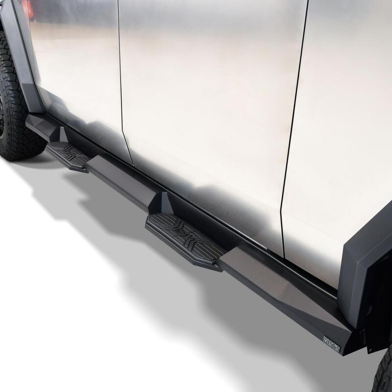 WES Nerf Bars - HDX Xtreme - Westin/HDX 24-25 Tesla CyberTruck Xtreme Nerf Step Bars - Textured Black