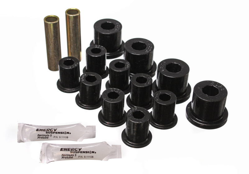 ES Spring/Shackle Bush - Black - Energy Suspension CJ Rear Spring Bushing - Black