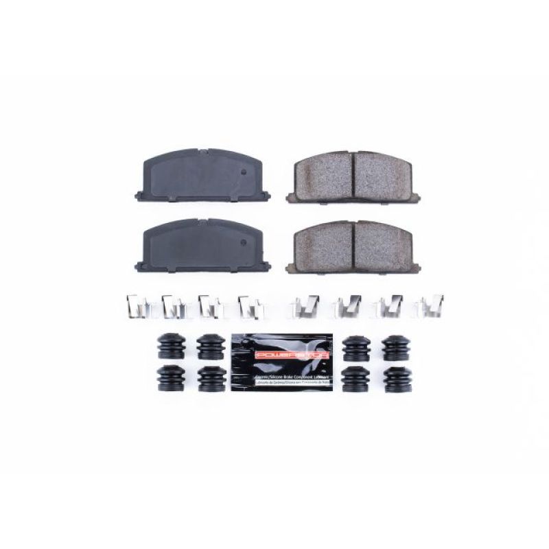 PSB Z23 Evolution Brake Pads - Power Stop 85-88 Chevrolet Nova Front Z23 Evolution Sport Brake Pads w/Hardware