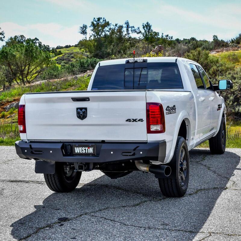 WES Pro-Series Bumpers - Westin 09-18 Ram 1500 Pro-Series Rear Bumper - Textured Black