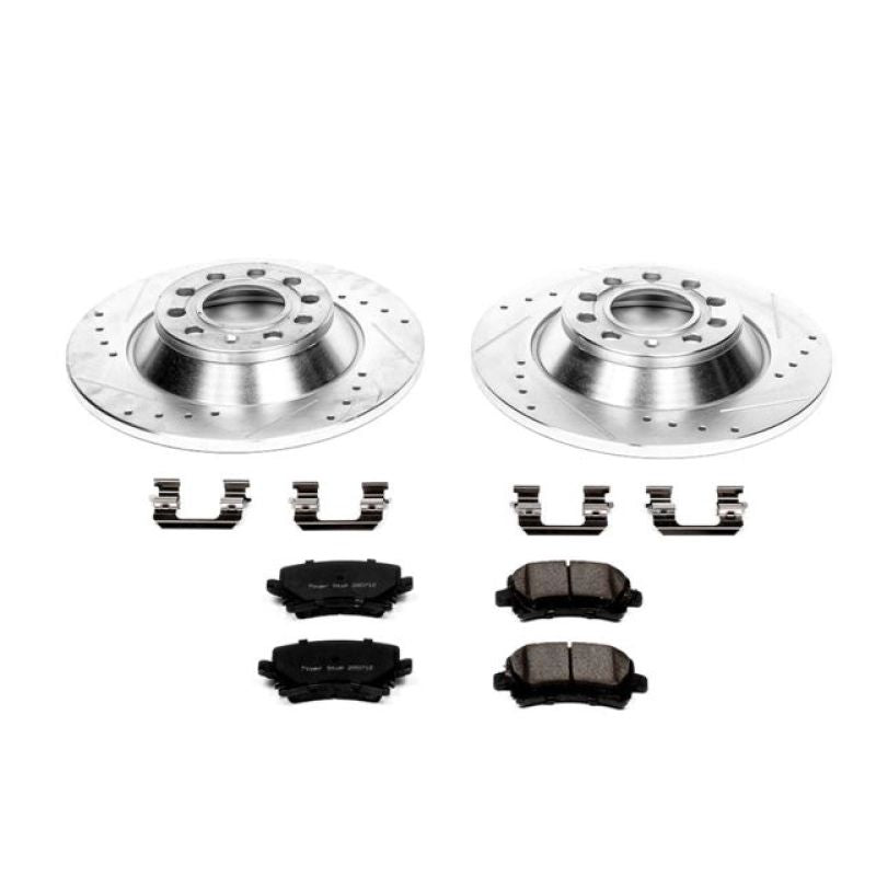 PSB Z23 Evolution Kit - Power Stop 05-11 Audi A6 Rear Z23 Evolution Sport Brake Kit