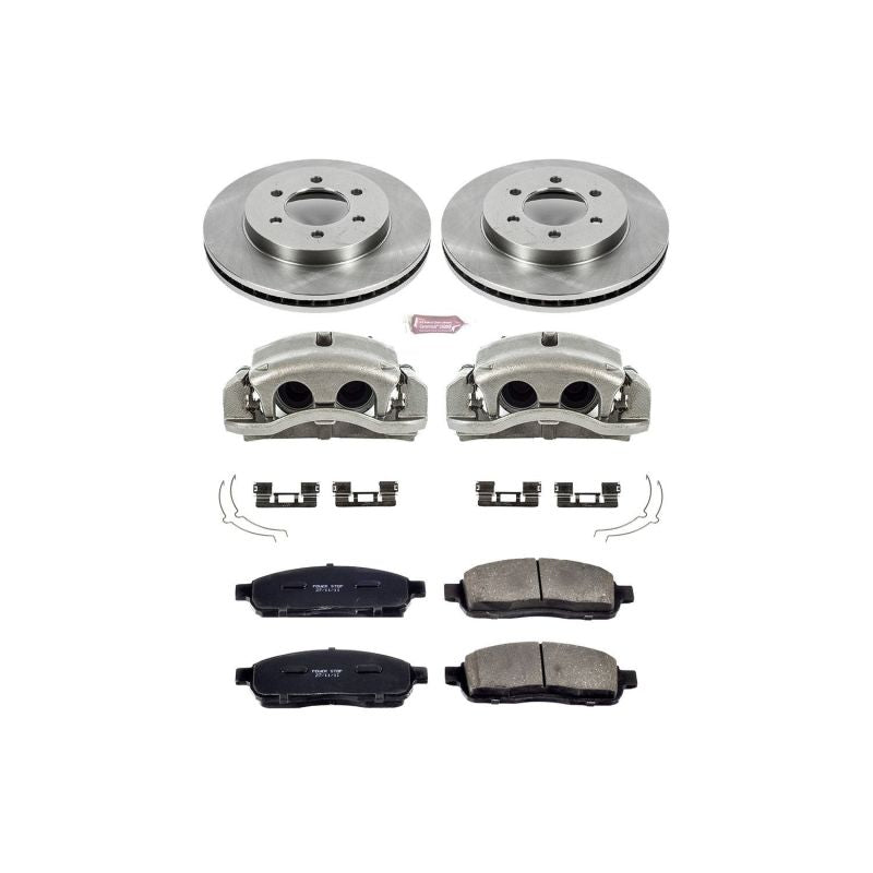 PSB Autospecialty Caliper - Power Stop 2004 Ford F-150 Front Autospecialty Kit w/Cals