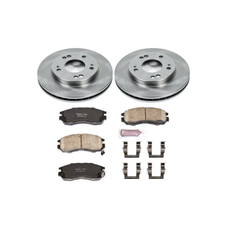 PSB Autospecialty Kit - Power Stop 95-05 Chrysler Sebring Front Autospecialty Brake Kit