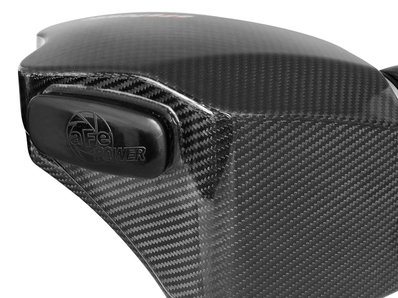 AFE Black Series Carbon Fiber Cold Air Intakes - aFe Momentum GT Pro 5R Cold Air Intake System 15-17 BMW M3/M4 S55 (tt)