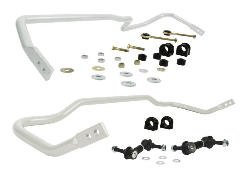 WL Sway Bars - Rear - Whiteline 89-93 Nissan Skyline R32 GT-R  Front and Rear Swaybar Kit