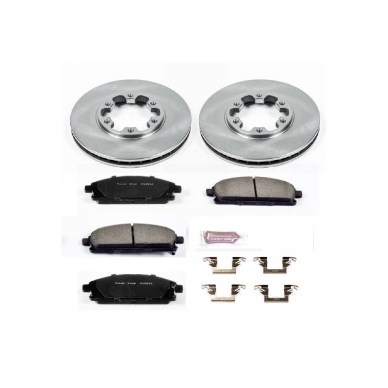 PSB Autospecialty Kit - Power Stop 96-98 Nissan Pathfinder Front Autospecialty Brake Kit